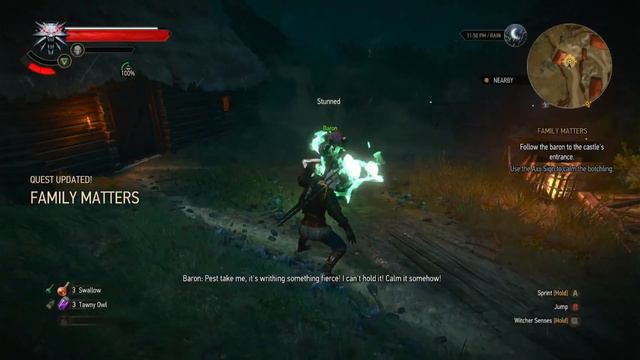 WITCHER 3: WILD HUNT- WALKTHROUGH GAMEPLAY - PART 11 GERALT CONVERTS BOTCHLING INTO A LUBBERKIN смотреть онлайн