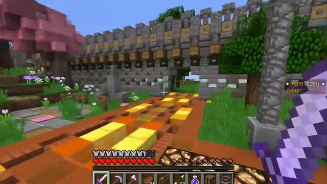 Как получить бесплатный гм 1 на сервере MineToday в режиме:Выживание2