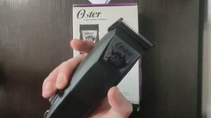 Oster 616-50 Soft Touch, профессиональная машинка для стрижки волос, для снятия массы, анкерная 9ВТ
