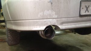 Звук спортивного глушителя=)