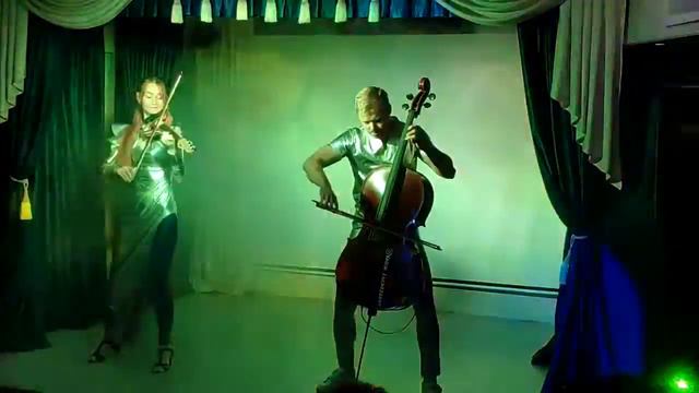 We will rock you! #violin and #cello