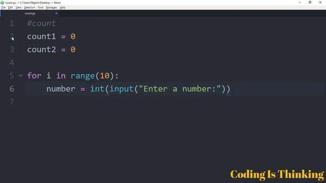 Count Method or function in python | English Must Watch