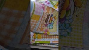 Наборы из рогожки.Что я сшила из лоскутов с Магнатекс