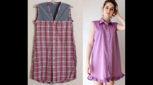 Diy Идея. Интересные переделки из мужских рубашек.