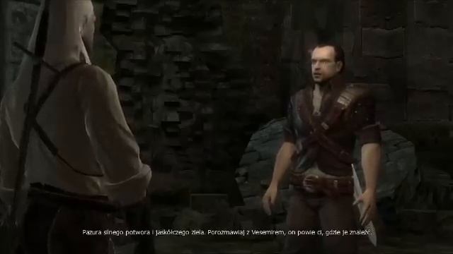 The Witcher / Wiedźmin Gameplay 8600GT смотреть онлайн