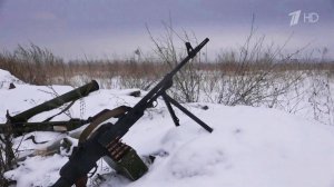 Украинские военные обстреляли из тяжелой артиллерии город Дебальцево