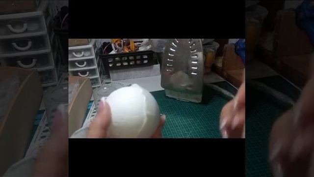 Снеговик из фоамирана.