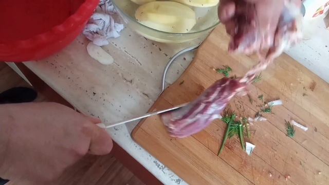 Мужская кухня. Хашлама, очень вкусное армянское блюдо.