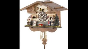 Звук часов с кукушкой.The sound of a cuckoo clock.