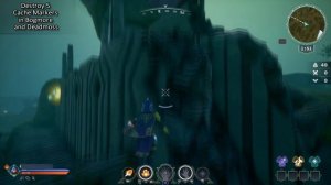 Spellbreak, Destroy 5 Cache Markers in Bogmore and Deadmoss, Buried Secrets Quest