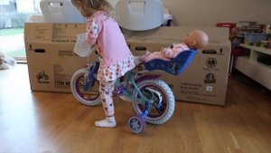 Ариша Первый Раз на Велосипеде Новые Детские велосипеды Фрозен  Человек Паук