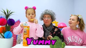 Ruby and Bonnie 24 Hours One Color of Food Challenge