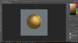 How to Paint Realistic Gold - Digital Art Photoshop