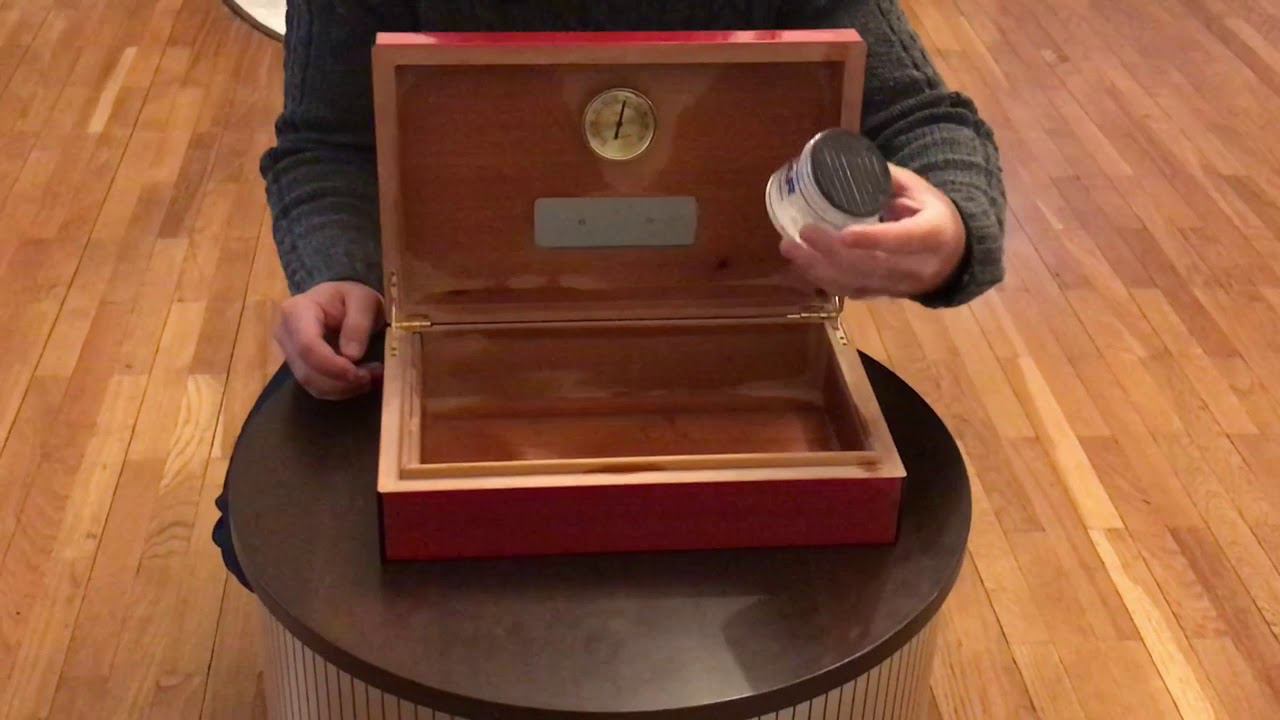 Подготовка и заправка хьюмидора для сигар смотреть онлайн