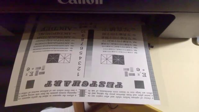 тест Canon MG2540S смотреть онлайн