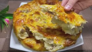 ВКУСНЕЙШИЙ МЯСНОЙ ПИРОГ , БЫСТРО ГОТОВИТЬ!
