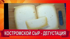 КОСТРОМСКОЙ СЫР ДОМА - дегустация сыра с выдержкой 1 месяц