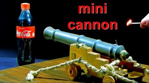 THE MINI CANNON SHOOTS AT VARIOUS OBJECTS