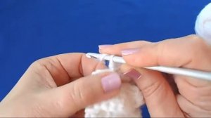 Белый цветок. Вязание крючком