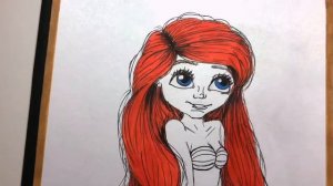 Как нарисовать русалочку Ариэль/ART Studio