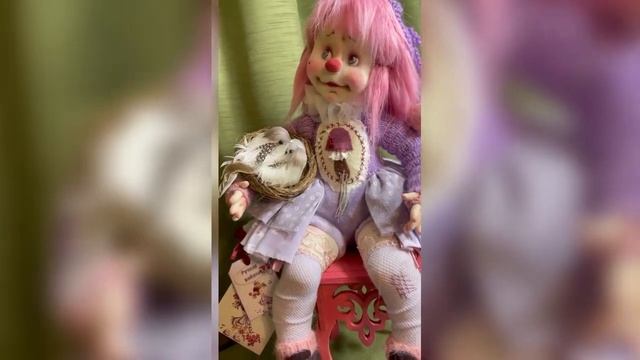 Авторская кукла: «Тутси». смотреть онлайн