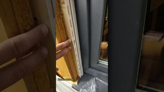 Строительство каркасного дома. Как обшить окно сайдингом. Ч60 #remontstroy35 #строительство #сайдин смотреть онлайн