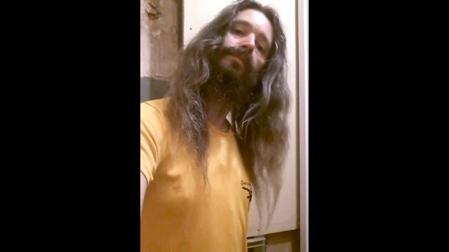 Длинноволосый мужчина 42-Моя максимальная длинна волос!