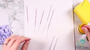 Цветы хионодоксы из фоамирана