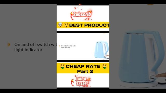 Best multi purpose electric kettle! सिर्फ ?Part-2