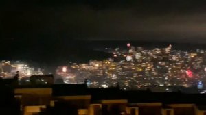 Салют в Благовещенске, встреча 2020 года.