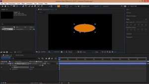 Как нарисовать круг в Adobe After Effects.