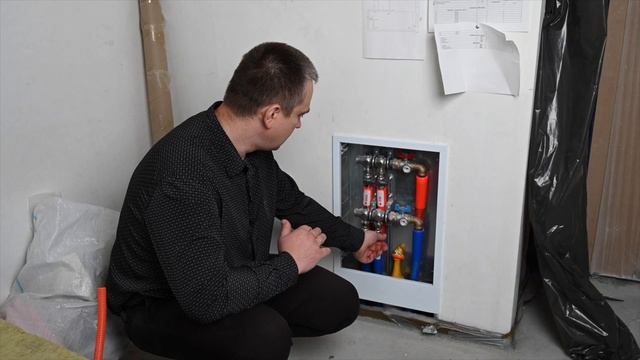 Замена отопления в квартире. Новостройка в Москве ЖК Символ.