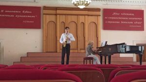 Jules Demersseman - Serenada for saxophone Alto