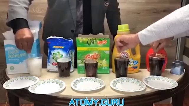 Новинка Атоми/ стиральный порошок ATOMY смотреть онлайн