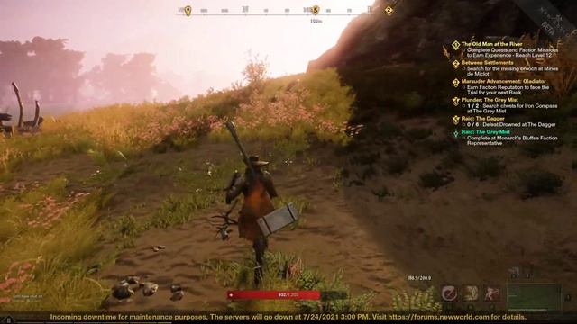 Let's Play NEW WORLD - Closed Beta - Part 5 - Gameplay Walkthrough - Warhammer / Sword and Shield смотреть онлайн