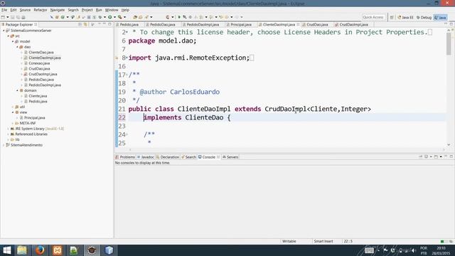 Construindo uma aplicação Desktop em MVC em Java - Parte 6 смотреть онлайн
