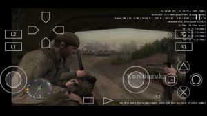 Call of Duty 3 Gameplay On AetherSX2 PS2 Emulator Android