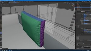 Моделирование дивана в Blender 2.8 - Часть 3 ｜ Симуляция ткан