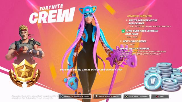 *FREE* 3 MONTHS OF SPOTIFY PREMIUM! (FORTNITE CREW) смотреть онлайн