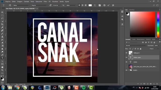 CURSO PHOTOSHOP - EFEITO POWER CLIP NO PHOTOSHOP // COREL SNAKE смотреть онлайн