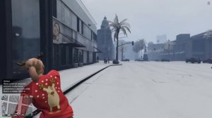 GTA ONLINE Как Бросать Снежки