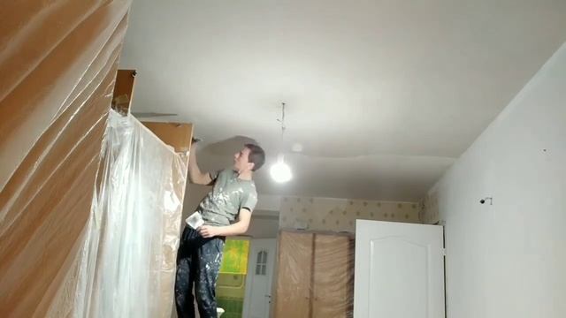 #Шпатлевание потолка смотреть онлайн