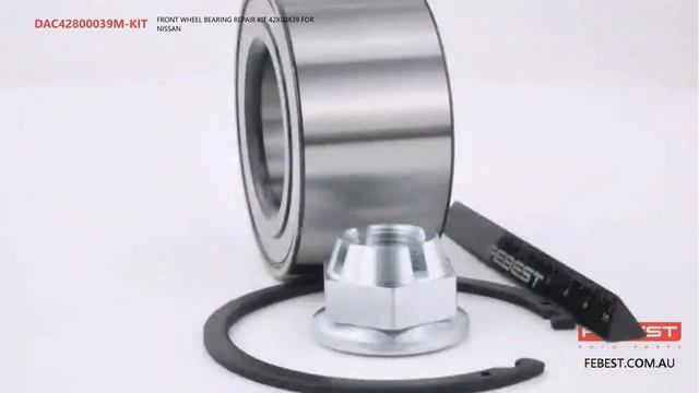 DAC42800039M-KIT FRONT WHEEL BEARING REPAIR KIT 42X80X39 FOR NISSAN смотреть онлайн
