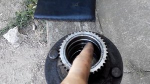 задний подшипник CHERY QQ  замена