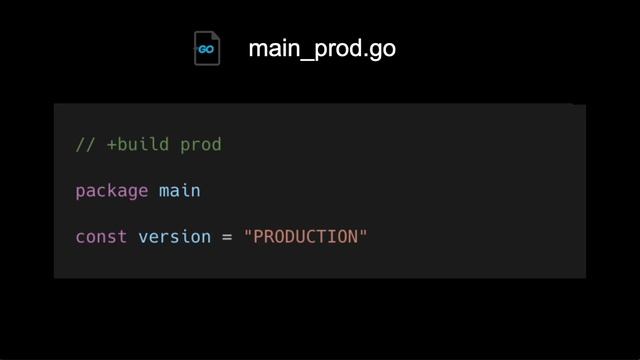 What EXACTLY are Build Constraints in Go?