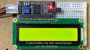 IP adres en klok op LCD 1602 bij opstart Raspberry Pi