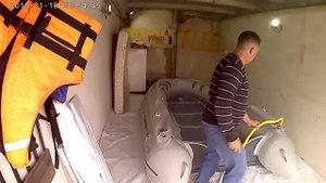 лодка ПВХ баджер аэрлайн 390 с штормовым бортом модель 2022 года.