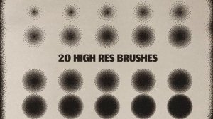 Brushes For Procreate: 20 Stipple Procreate Brushes