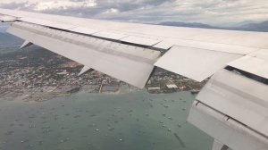 Посадка в аэропорту Нячанг «Вьетнам»  767-3
