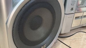 JVC MX-JE3 very powerful bass reflex- chaking for Shani BHAI - King of Jhankaar